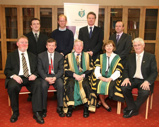 Centennial Awards Recipients with NUI Chancellor and Officers