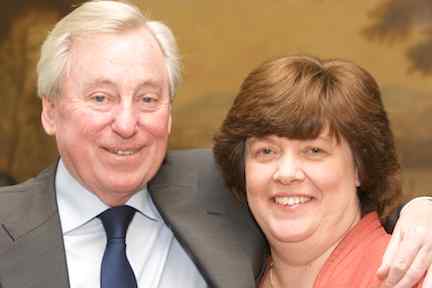 L-R: Dr Maurice Manning, Ann Milner